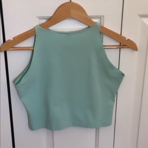 American Apparel Tops - American Apparel Menthe Green Crop Top Sz L American Apparel Tops - American Apparel Menthe Green Crop Top Sz L